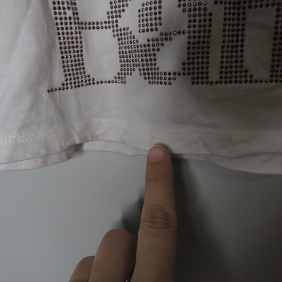 Zara Disney Tie Dye‎ Rhinestone Bambi T-Shirt sz 11-12 - Picture 7 of 9